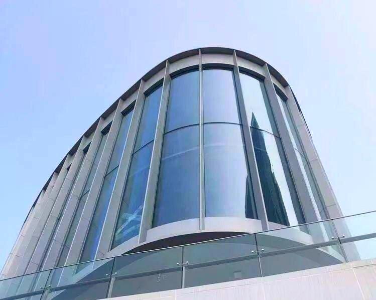 南长区弧形楼梯玻璃热弯玻璃 - 价格
